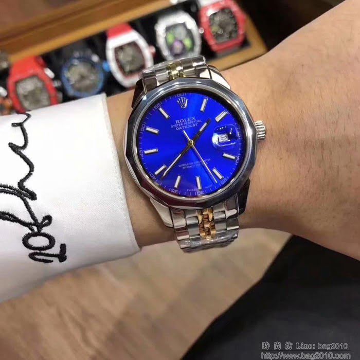 ROLEX勞力士 最新款式 經典傳奇 進口西鐵城 全自動機械機芯 精品 男士腕表  wssb4796